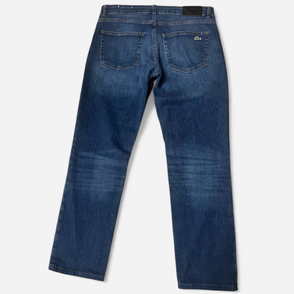 Lacoste Men's Raw Comfort Jeans Size W33 L34 - Picture 5 of 16